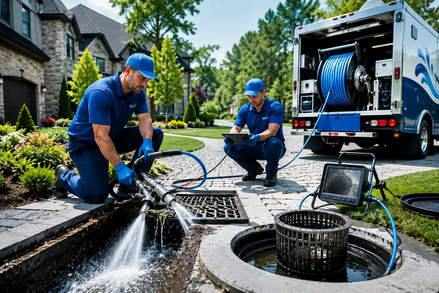 Local outdoor drain cleaning professionals in Hall, NY