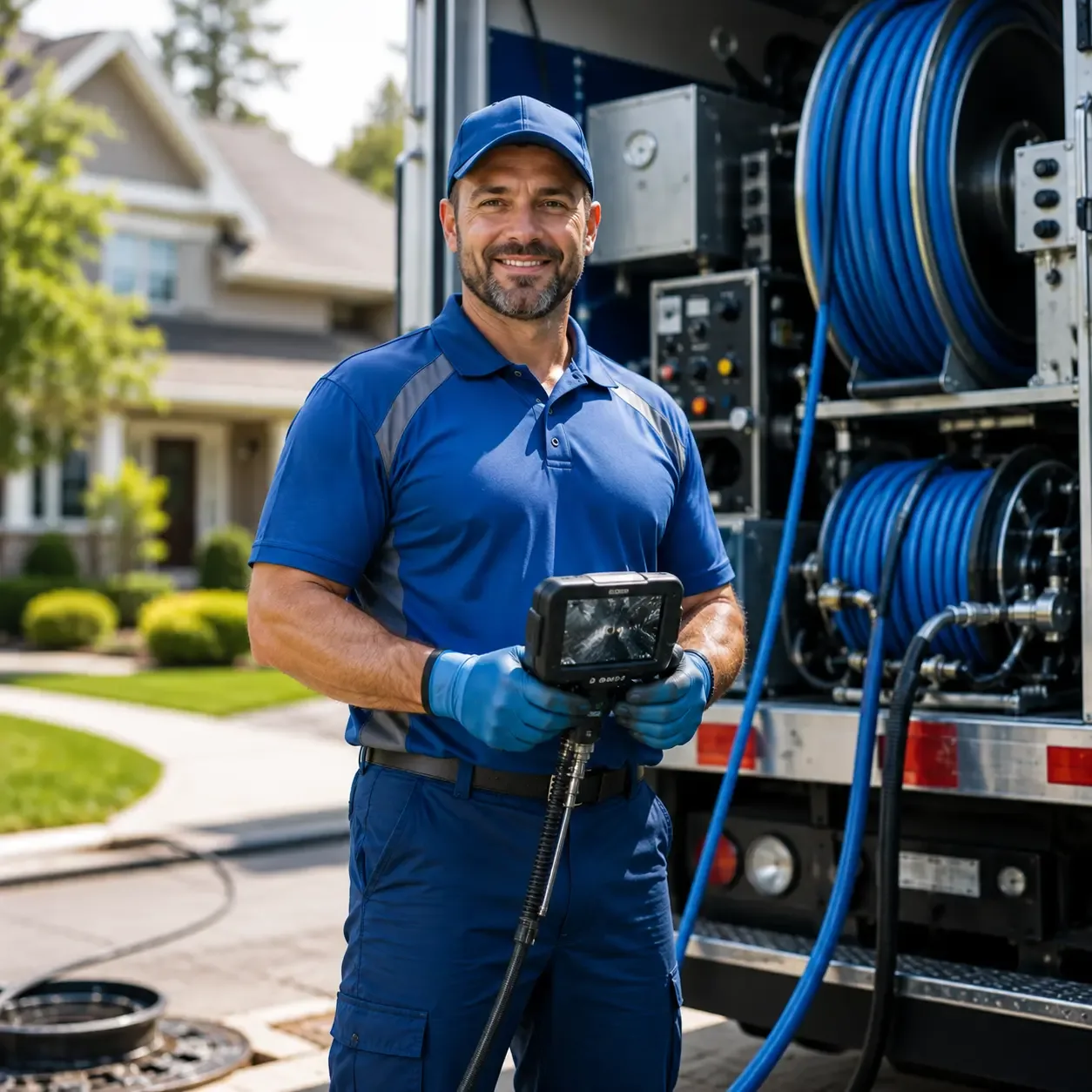 Local outdoor drain cleaning specialists in Hall, NY